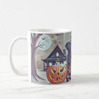 Caneca De Café Coelhinho Coelhinho Coelhinho de Halloween Spooky