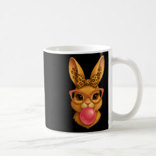 Caneca De Café Coelhinho da Páscoa Coquette Laço Menina Coelho da