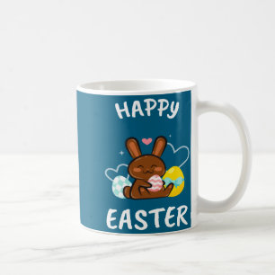 Caneca De Café Coelhinho da Páscoa Feliz Filhotes Caça de Ovos Bo