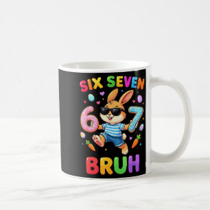 Caneca De Café Coelhinho da Páscoa meninos meninas Páscoa bruh se