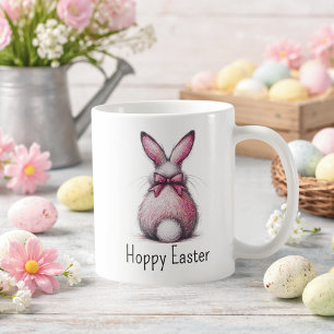 Caneca De Café Coelhinho de Páscoa alegre