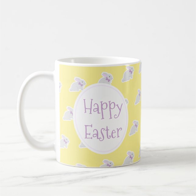 Caneca De Café Coelhinho de Páscoa | FELZ PASCOA (Esquerda)