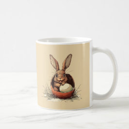 Caneca De Café Coelhinho de Páscoa - Odiando a Alegria em Cada Si