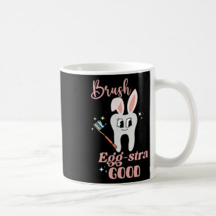 Caneca De Café Coelhinho Dentista Páscoa Dental Páscoa Instantâne