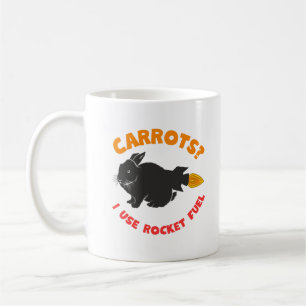 Caneca De Café Coelhinho do Rocket. Coelho sarcástico. Coelho Eng