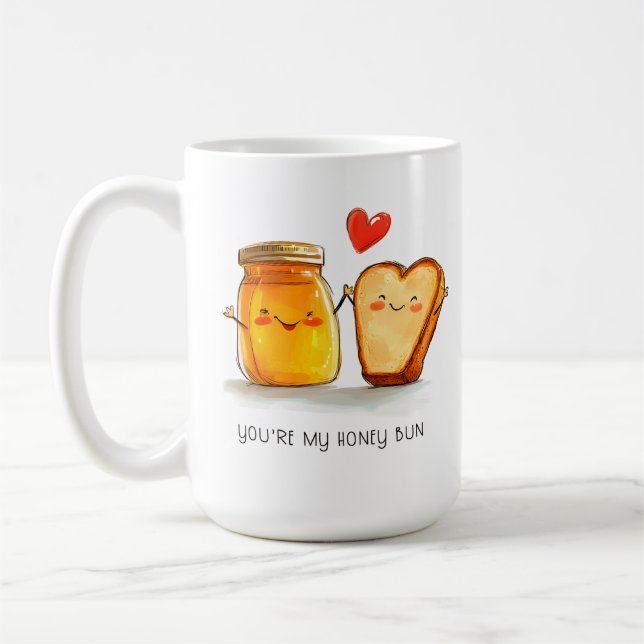Caneca De Café Coelhinho Doce (Esquerda)