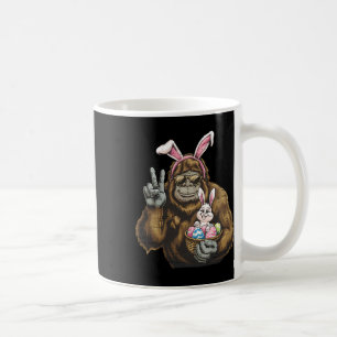 Caneca De Café Coelho Bigfoot Fofo Sasquatch Dia das Mães Homens