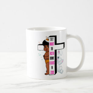 Caneca De Café Coelho Bobalhão O Coelho de Páscoa Acredita em Jes