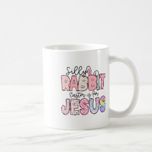 Caneca De Café Coelho Bobo A Páscoa é Para Jesus Crianças Meninos