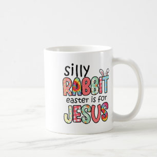 Caneca De Café Coelho Bobo Páscoa Para Jesus Meninas Religiosas C