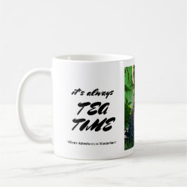 Caneca De Café Coelho Branco | Páscoas "Alice no País das Maravil