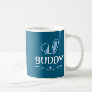Caneca De Café Coelho Buddy Bunny Rosto de Família Grupo Páscoa P