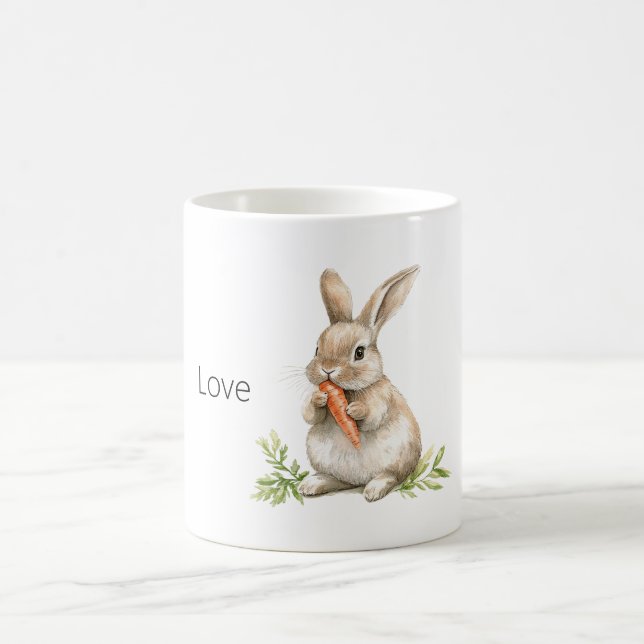 Caneca De Café Coelho Cenoura (Centro)
