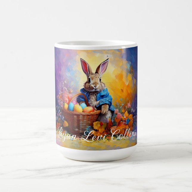 Caneca De Café Coelho da Páscoa  (Centro)