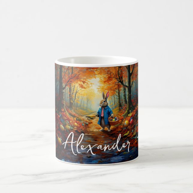 Caneca De Café Coelho da Páscoa  (Centro)