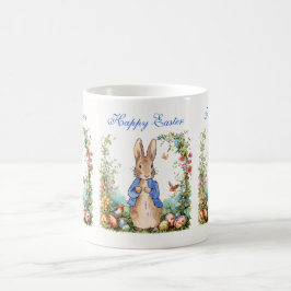 Caneca De Café Coelho da Páscoa Ovos da Páscoa