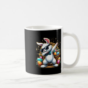 Caneca De Café Coelho Dabbing Caça ao Ovo de Páscoa Meninos Crian