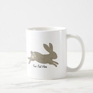 Caneca De Café Coelho de coelho (personalizado)