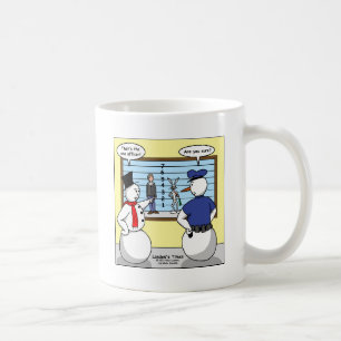 Caneca De Café Coelho de Homem de Neve Sem Nariz Presentes e Cami