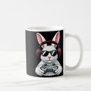 Caneca De Café Coelho de Ovos de Caça ao Jogo de Vídeo de Páscoa