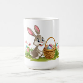 Caneca De Café coelho de Páscoa