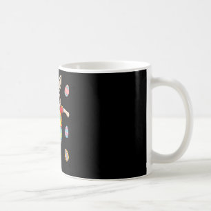 Caneca De Café Coelho de Páscoa Chute de Futebol Pé de Coelho Men