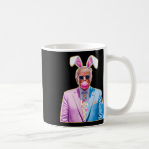 Caneca De Café Coelho de Páscoa Trump Fofo Republicano Jesus Orel