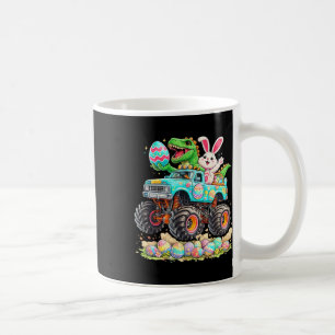 Caneca De Café Coelho Dinossauro Com Caça Easter Divertida De Ovo