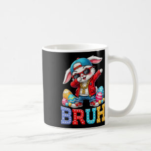 Caneca De Café Coelho do Dab Bruh Páscoa Divertido Meninos Bebês
