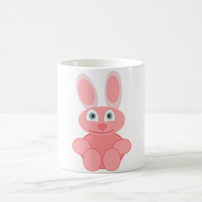 CANECA DE CAFÉ COELHO DO PINK BUNNY (Centro)