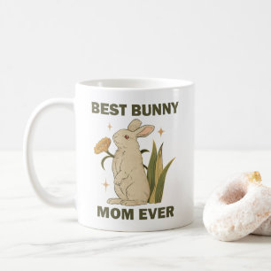 Caneca De Café Coelho Engraçado, Melhor Mãe de Coelho de Todos os