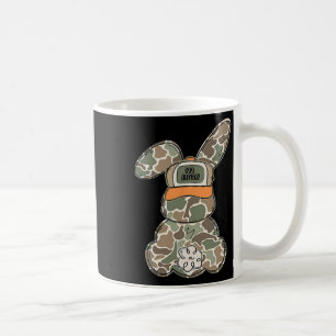 Caneca De Café Coelho Feliz da Páscoa Caçador de Ovos da Primaver