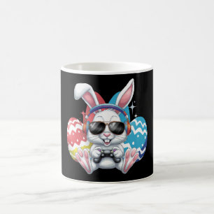Caneca De Café Coelho Feliz de Páscoa Coelho Jogos de Jogador de