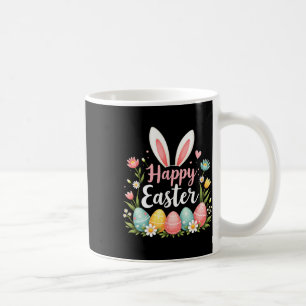 Caneca De Café Coelho Feliz Páscoa Primavera Ovos de Páscoa Camis
