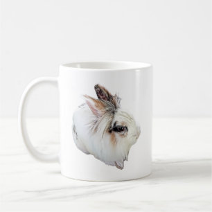 Caneca De Café Coelho Lionhead Tri-Color
