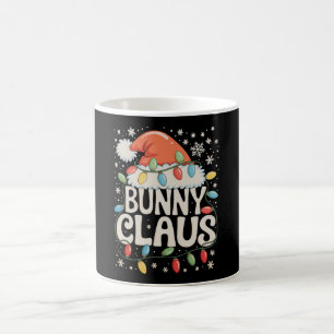 Caneca De Café Coelho Papai Noel Natal Festa de Natal Férias Famí