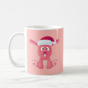Caneca De Café Coelho Rosa