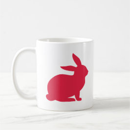 Caneca De Café Coelho Vermelho