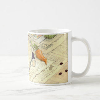 Caneca De Café coelhos das palavras cruzadas