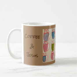 Caneca De Café Coffee and Jesus mug