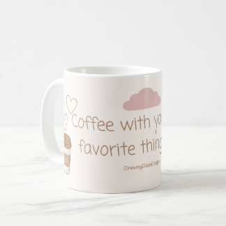 Caneca De Café Coffee & Calm - Aesthetic Morning Cup