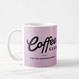 Caneca De Café Coffee Club Mug - ombre roxo