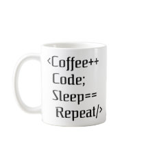 Coffee+ Code; Sleep==Repetir | Engraçado programad