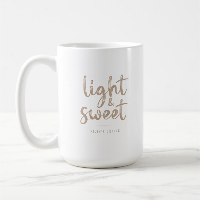 Caneca De Café Coffee Coffee Coote Light e Sweet (Esquerda)
