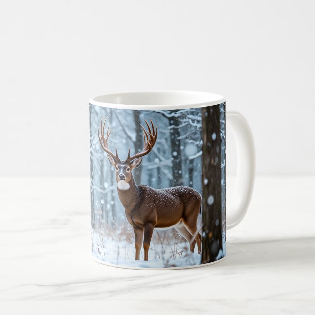 Caneca De Café Coffee De Inverno (Frente Esquerda)