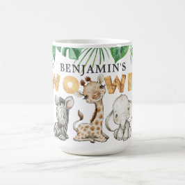 Caneca De Café Coffee Dois Animais Selvagens Safari Aniversário C