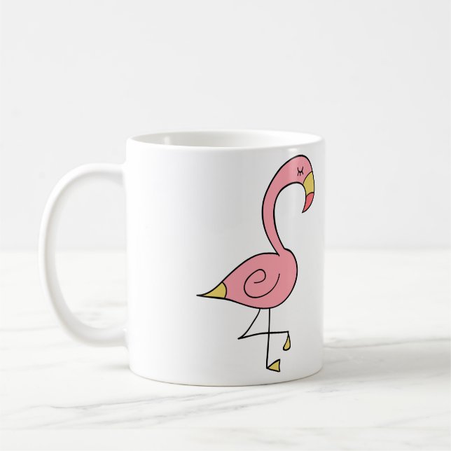 Caneca De Café Coffee Flamingo Coffee Mug (Esquerda)