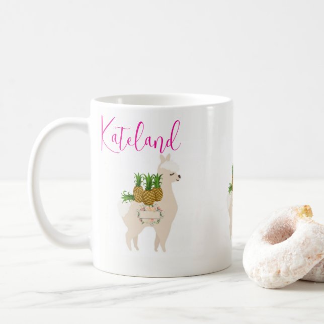 Caneca De Café Coffee Floral Mug (Com Donut)