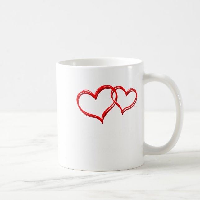 Caneca De Café Coffee Is My Valentine Valentines Day Humor 1  (Direita)