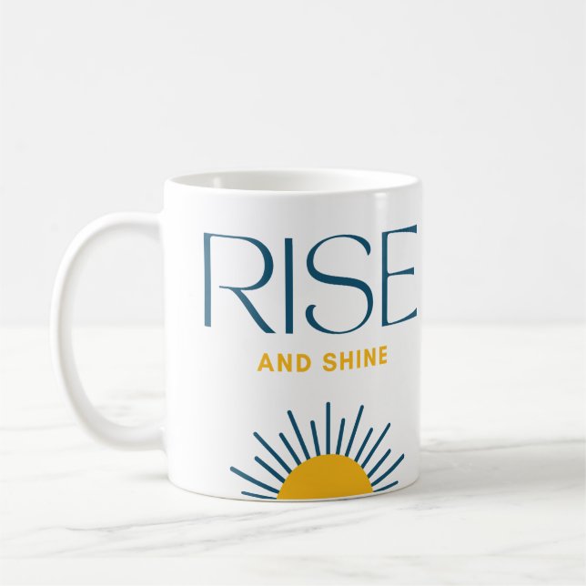 Caneca De Café Coffee Motivation Mug. (Esquerda)